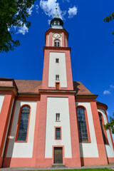 Obraz premium Kath. Kirche St. Margarethen in Waldkirch / Landkreis Emmendingen