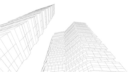 architecture building digital background