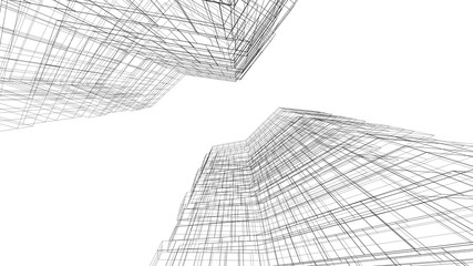 architecture building digital background