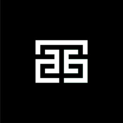 abstract black and white logo , abstract symbol logo for brands and companies