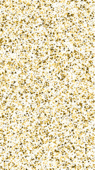 Gold triangles luxury sparkling confetti. Scattere