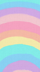Rainbow background with canvas texture for cell phone