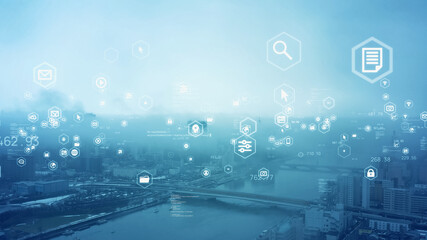 都市とテクノロジー　スマートシティー