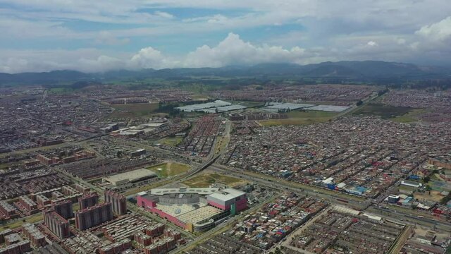 Soacha Colombia - Aerial view 2021