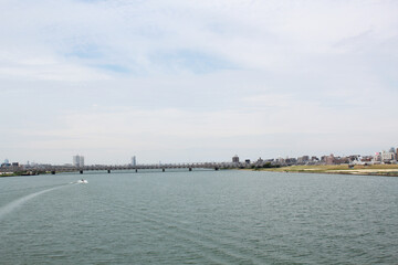 Obraz premium bridge over the river
