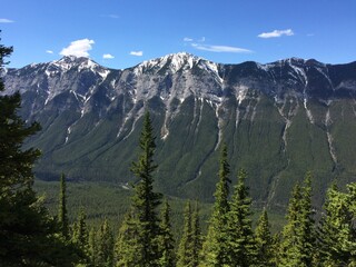Mount Rundle spine spectacular unspoiled scenery 