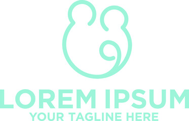Pregnancy Doctor, Baby logo design