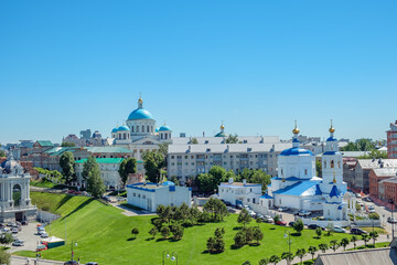 View of Kazan and the Church of the Nativity of the Most Holy Theotokos.
