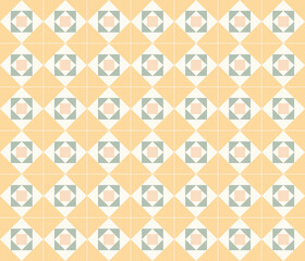 Simple Geometric Pattern Design With Basic Geometry Forms