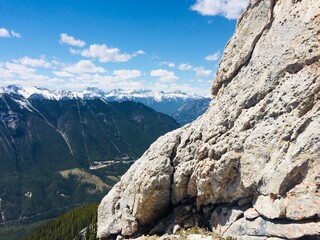 Mount Rundle spine spectacular unspoiled scenery