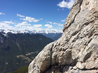 Mount Rundle spine spectacular unspoiled scenery