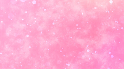 ピンク色のボケ　抽象的な背景イラスト素材