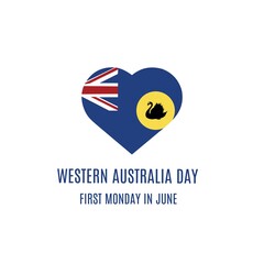 Illustration vector western Australia day