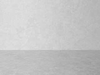 empty gray interior with concrete wall