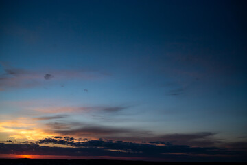 Blue sky with clouds background