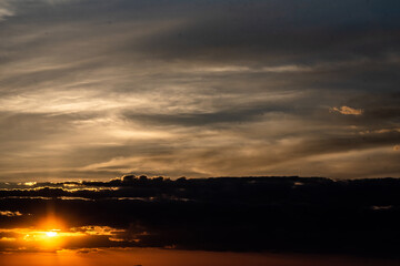 Sunset in the Lviv