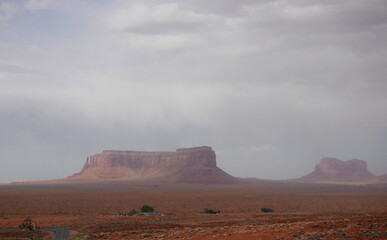 The sentinel in Monument Valley