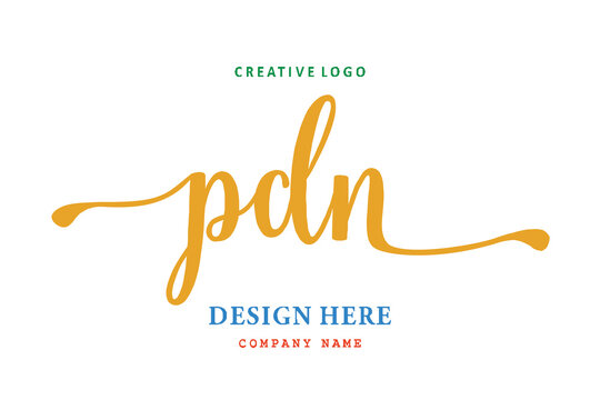 PDN lettering logo is simple, easy to understand and authoritative