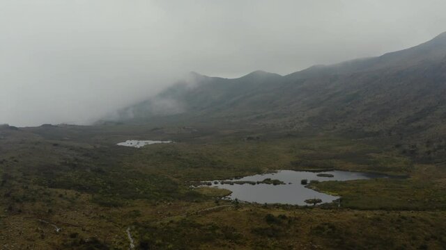 Aerial Timelapse Paramo - Bogota Colombia