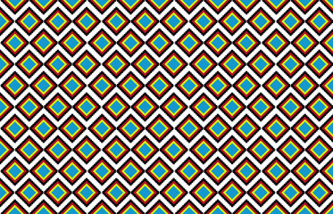 Ethnic tribal vector background. seamless pattern traditional, Design for background, wallpaper, Batik, fabric, carpet, clothing, wrapping,  and textile.Vector illustration.