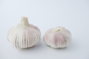 Obraz premium Garlic Isolated on white background