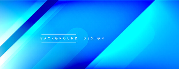 Dynamic lines abstract background. 3D shadow effects and fluid gradients. Modern overlapping forms