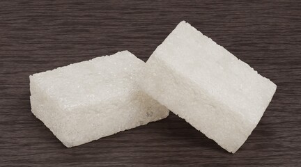 Realistic 3D Render of Sugar Cubes