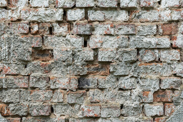 Old brick wall backgrounds textures .