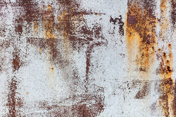 Old rusty metal as abstract background.