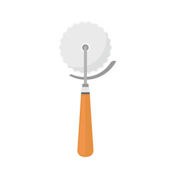 Pizza cutter vector. Pizza cutter on white background.