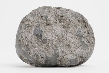 Fototapeta premium Realistic 3D Render of Rock Stone