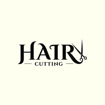 haircut logo design