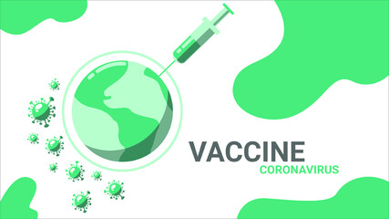 Coronavirus vaccine injected into the world to prevent covid-19
