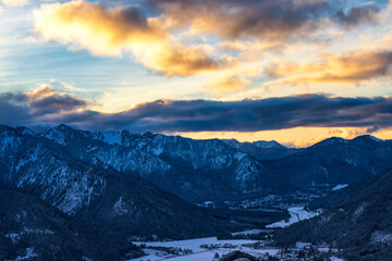 Snowcapped Mountains