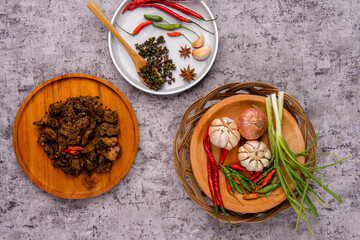 Babi Panggang Karo or Grilled Pork Belly with Andaliman Chili. This spice in Indonesia is only known for Batak cuisine, so it is known by outsiders as Batak pepper.