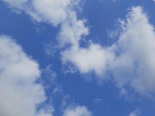blue sky with clouds