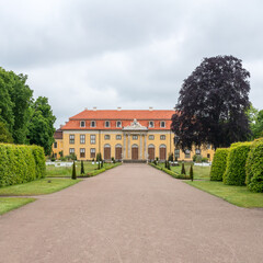 Fototapeta na wymiar Rococo castle Mosigkau in Saxony-Anhalt, Germany