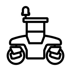 Icon Of Road Roller