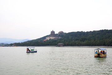 scenery of Kunming Lake in Summer Palace, Beijing