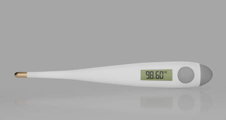 electronic medical thermometer for measuring human body themperature