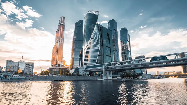 Moscow Sity Business building tower