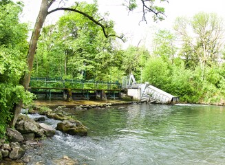 Naklejka premium Stadtpark Erding