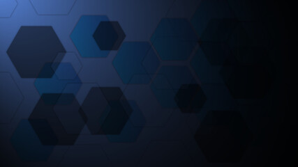 Abstract hexagon Background