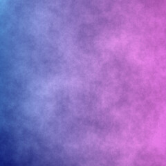 Gradient color blue and purple paper. Sky and cloud background.