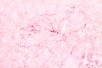 Fototapeta premium Pink marble top-view texture background in seamless glitter pattern.