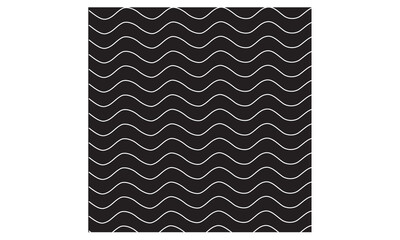 White wavy lines