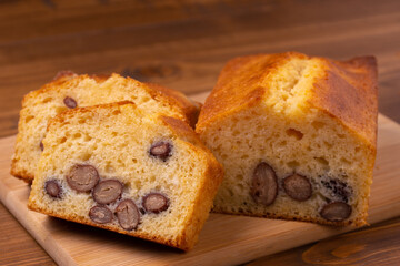 金時豆のパウンドケーキ