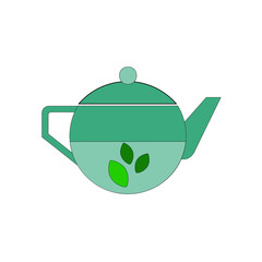 teapot with tea