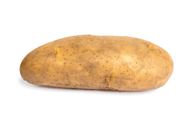 potato isolated on white background