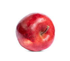Red apple isolated on white background
